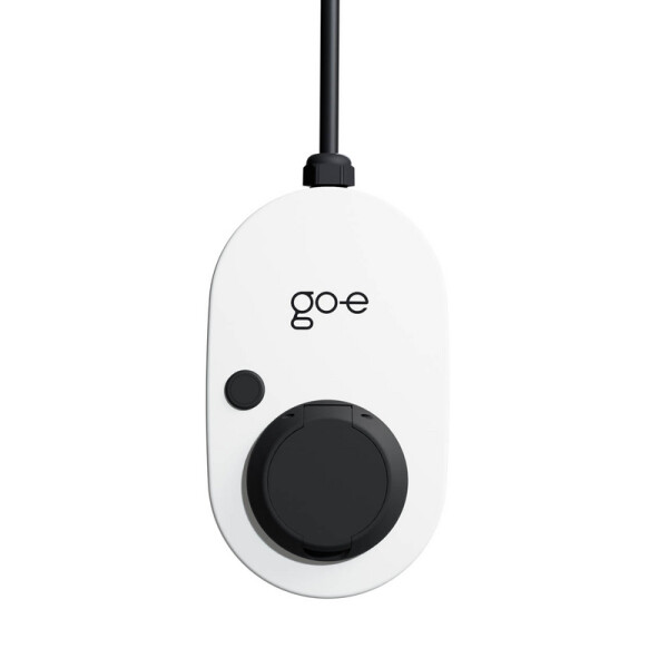 go-e Gemini - Weiß - Wand - Schwarz - AC - Typ 2 - IT - TN - TT