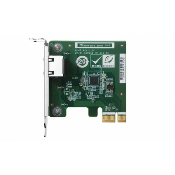 QNAP QXG-2G1T-I225 - Eingebaut - Kabelgebunden - PCI Express - Ethernet - 2500 Mbit/s