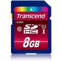Transcend 8GB SDHC Class 10 UHS-I - 8 GB - SDHC - Klasse...