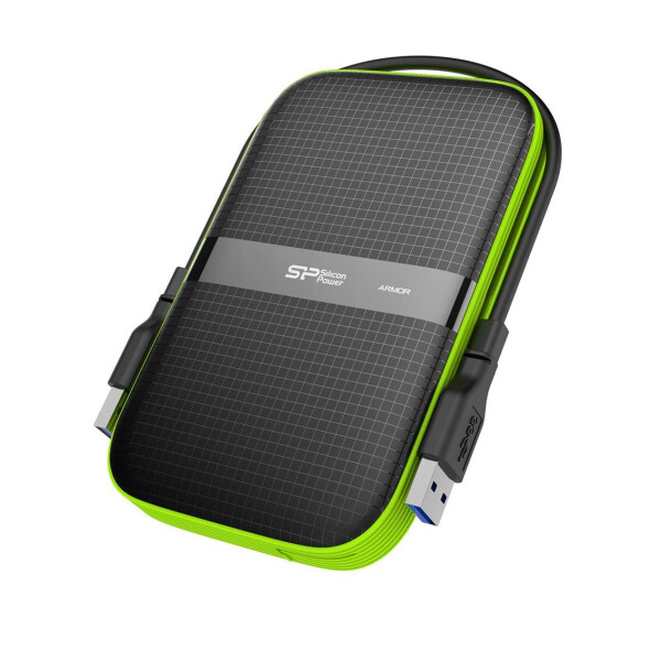 Silicon Power Armor A60 - 1000 GB - 2.5 Zoll - 3.2 Gen 1 (3.1 Gen 1) - Schwarz