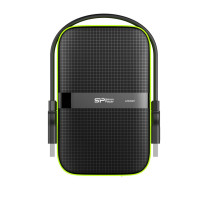 Silicon Power Armor A60 - 1000 GB - 2.5 Zoll - 3.2 Gen 1 (3.1 Gen 1) - Schwarz