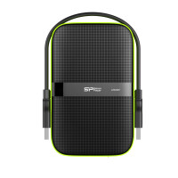 Silicon Power Armor A60 - 1000 GB - 2.5 Zoll - 3.2 Gen 1 (3.1 Gen 1) - Schwarz