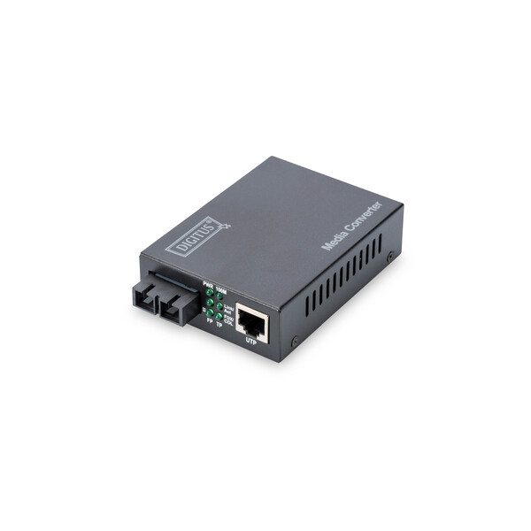DIGITUS Fast Ethernet Medienkonverter, RJ45 / SC