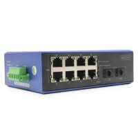 DIGITUS Industrial 8 + 2 -Port Gigabit  Ethernet PoE Switch