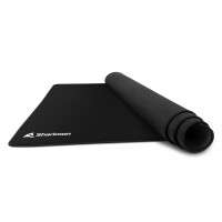 Sharkoon 1337 V2 Big - Schwarz - Monochromatisch - Anti-Rutsch-Basis - Gaming-Mauspad