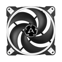 Arctic BioniX P120 (Weiß) – 120 mm PWM PST Gaming Lüfter optimiert für statischen Druck - Ventilator - 12 cm - 2100 RPM - 25,5 dB - 67,56 cfm - 114,79 m³/h