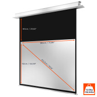 celexon Deckeneinbauleinwand Motor Professional Plus 180...