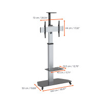 celexon Professional höhenverstellbarer Display...