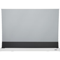 celexon CLR HomeCinema UST elektrische Boden-Hochkontrastleinwand 100", 221 x 124cm - weiß