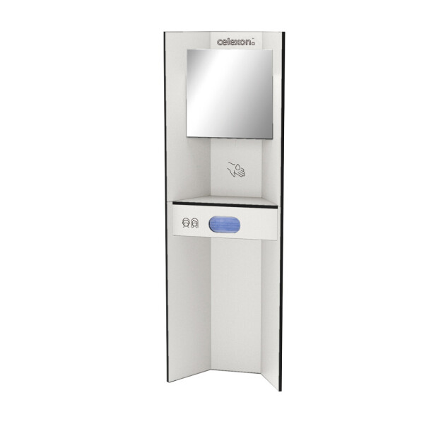 celexon Hygiene Station 180 basic (Desinfektion / Masken) - Weiß