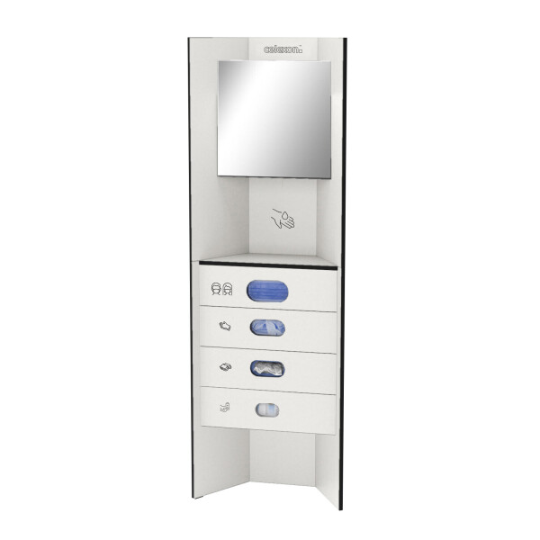 celexon Hygiene Station 180 all-in (inkl. aller Module) - Weiß