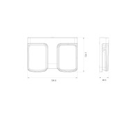 celexon Fußschalter in Grau für Displayständer Expert Serie