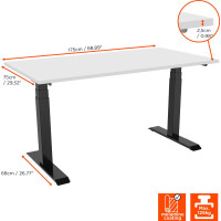celexon elektrisch höhenverstellbarer Schreibtisch...