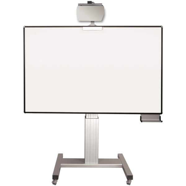 celexon Mobil Expert elektrisch höhenverstellbare Pylonentafel Adjust 192 x 130cm TOUCH