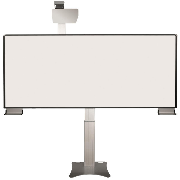 celexon Expert elektrisch höhenverstellbare Pylonentafel Adjust 300 x 120cm PEN