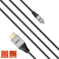 celexon HDMI auf Micro HDMI Kabel mit Ethernet - 2.0a/b...