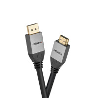 celexon DisplayPort auf HDMI Kabel 4K 1,0m - Professional...