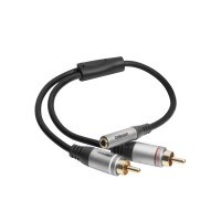 celexon 2x Cinch auf 3,5mm Stereo Klinke M/F Audioadapter...