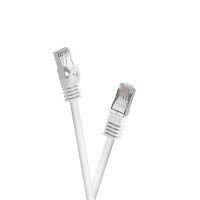 celexon CAT 6A Patchkabel - S/FTP 0,25m, weiß