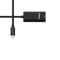 celexon USB-C auf mini DisplayPort M/F Adapter, schwarz
