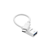 celexon USB-C auf USB-A M/F Adapter, weiß