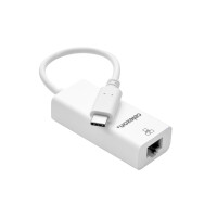 celexon USB-C auf Ethernet M/F Adapter, weiß