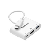 celexon USB-C auf HDMI - USB-A - USB-C M/F Multiport...