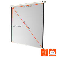 celexon Leinwand Rollo Economy 160 x 160 cm