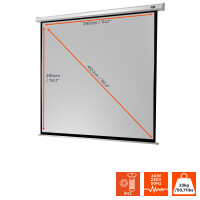 celexon Leinwand Motor Economy 300 x 300 cm