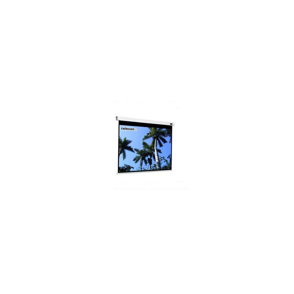 celexon Professional 300x300cm - Motorisiert - 2,9 m - 2,9 m - 1:1 - Weiß