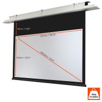 celexon Deckeneinbau Leinwand Motor Expert 250 x 140 cm