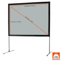 celexon Faltrahmen Leinwand Mobil Expert 366 x 274cm,...