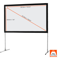 celexon Faltrahmen Leinwand Mobil Expert 366 x 229 cm,...