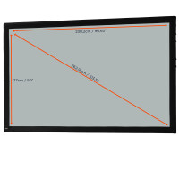 celexon Tuch für Faltrahmen Mobil Expert - 203 x 127...