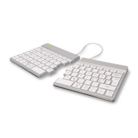 R-Go Tastatur Split Break US-Layout Bluetooth weiß...