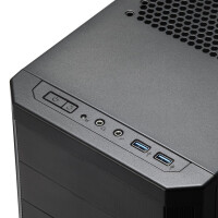 Fractal Design CORE 2500 - Midi Tower - PC - Schwarz - ATX - micro ATX - Mini-ITX - HDD - Leistung - 16,2 cm