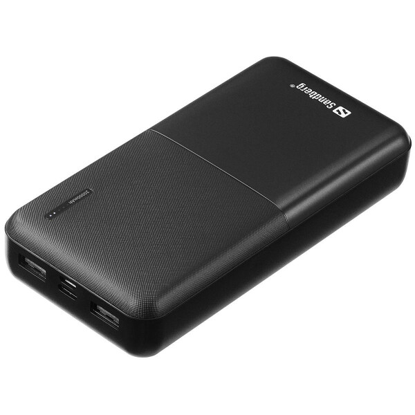 SANDBERG Saver Powerbank 20000 - 20000 mAh - Lithium Polymer (LiPo) - Schwarz