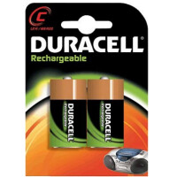 Duracell 055988 - Wiederaufladbarer Akku - Nickel-Metallhydrid (NiMH) - 1,2 V - 2 St&uuml;ck(e) - 2200 mAh - 26 mm