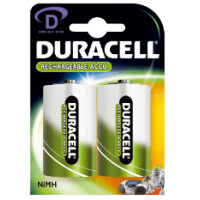 Duracell 055995 - Wiederaufladbarer Akku - Nickel-Metallhydrid (NiMH) - 1,2 V - 2 St&uuml;ck(e) - 2200 mAh - 33 mm