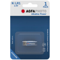 AgfaPhoto Batterie Knopfzelle LR1 N 1.5V Alkaline 1St. -...