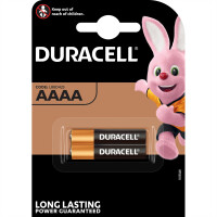 Duracell 041660 - Einwegbatterie - AAAA - Alkali - 1,5 V - 2 St&uuml;ck(e) - Sichtverpackung