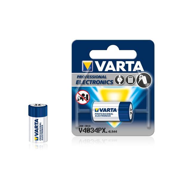 Varta -V4034PX - Einwegbatterie - 4SR44 - Alkali - 6 V - 1 St&uuml;ck(e) - 100 mAh
