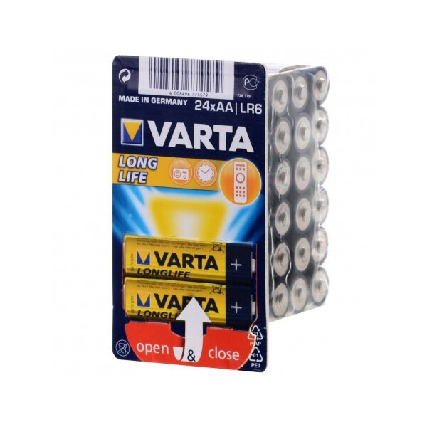 Varta BV-LL 24 AA - Einwegbatterie - AA - Alkali - 1,5 V - 24 Stück(e) - Blau - Gelb