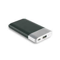 Ultron RealPower PB-4000 Fashion - 4000 mAh - Lithium Polymer (LiPo) - Schwarz - Silber