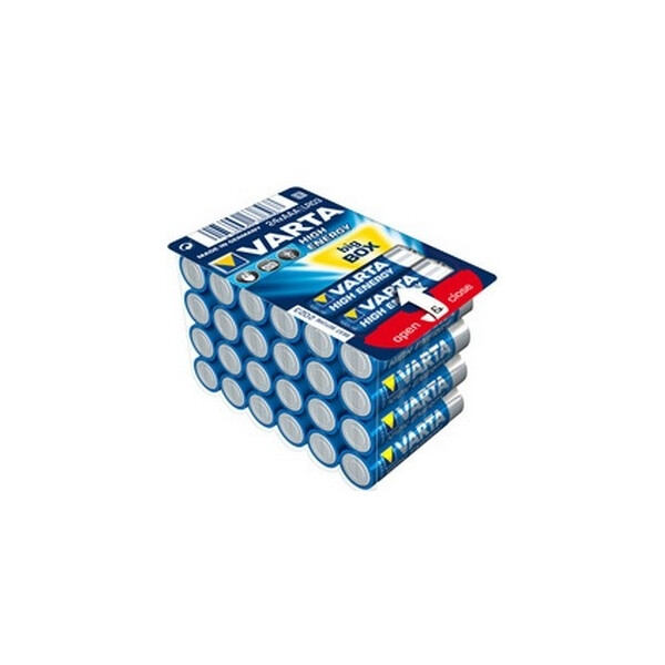 Varta High Energy AAA - Einwegbatterie - AAA - Alkali - 1,5 V - 24 Stück(e) - Blau - Silber