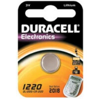 Duracell Batterie Knopfzelle CR1220/DL1220 Li 35 mAh 3V