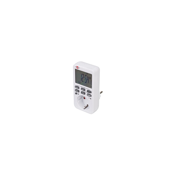 Brennenstuhl 1506320 - Wochentimer - Weiß - Digital - LCD - Tasten - 24 h
