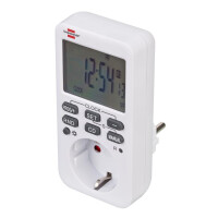 Brennenstuhl 1506320 - Wochentimer - Weiß - Digital...