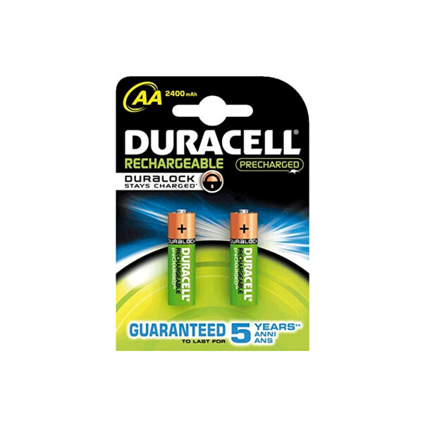 Duracell 056978 - Wiederaufladbarer Akku - 2 Stück(e) - 2400 mAh - AA