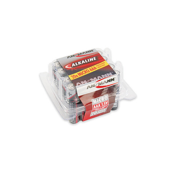 Ansmann 5015538 - Einwegbatterie - Alkali - 1,5 V - 20 Stück(e) - Mehrfarbig - 10,5 mm
